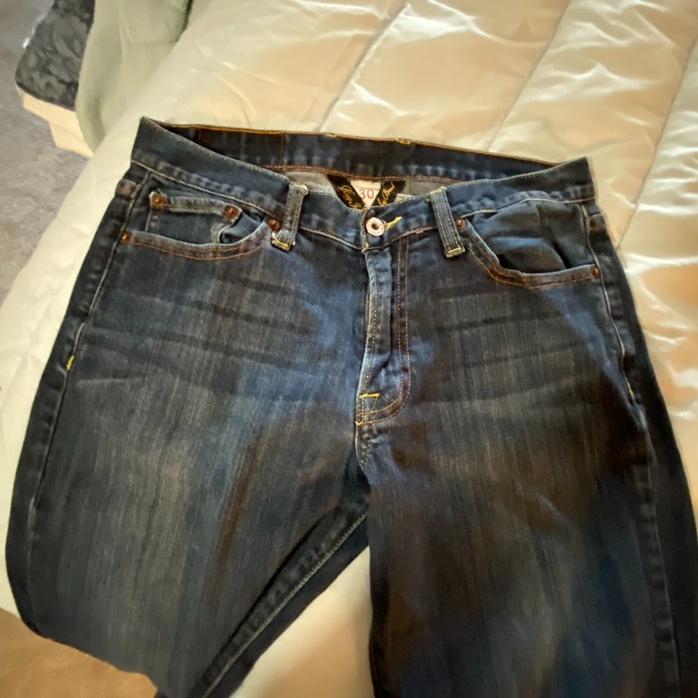 EUC Lucky Brand  Jeans sz 30 with Light Factory Distress - Picture 8 of 15